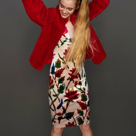 Zara Dresses & Skirts - ZARA
TRAFALUT FLORAL PRINT DRESS sz Small D691